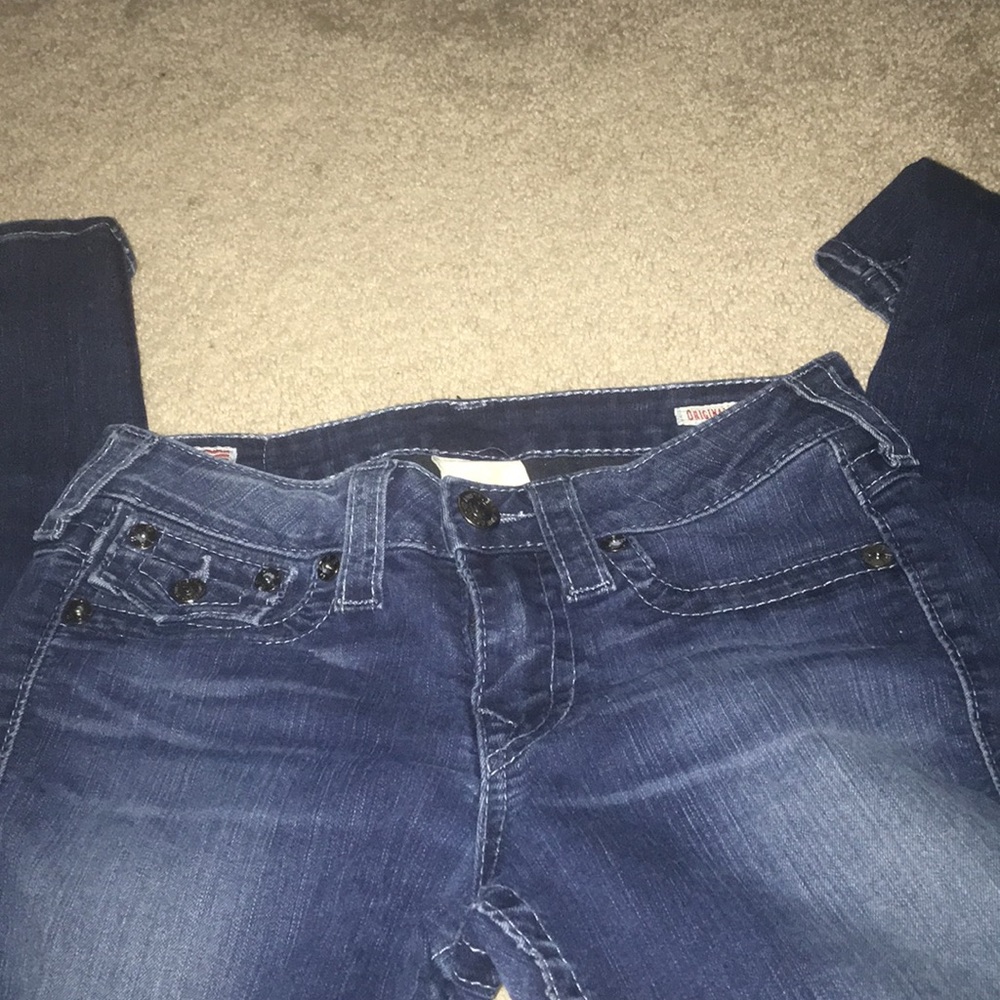 True Religion Dark wash jeans